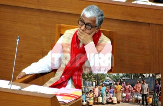 No Better days for Tripuraâ€™s common people; water crisis hits Manik Sarkarâ€™s Golden Era : 2017 begins with daily miseries, road-blockade 
